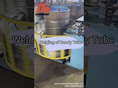 Ligne de soudage à haute fréquence de tube Bundy pour réfrigérateur