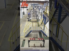 Ligne de revêtement du tube Bundy pour réfrigérateur