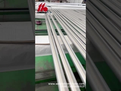 Mesure de la longueur du tube en titane