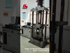 Épreuve de résistance à la traction des tubes en alliage de titane GR12