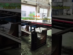 Tubes creuses en titane en production