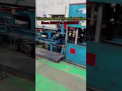 Transformation de tube en titane - De COURBÉ à PARFAIT