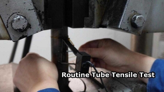 Essai de traction de routine